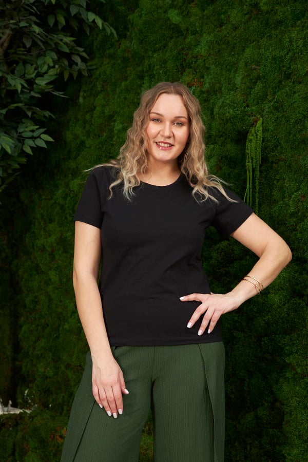 BÜYÜK BEDEN BİSİKLET YAKA TİŞÖRT