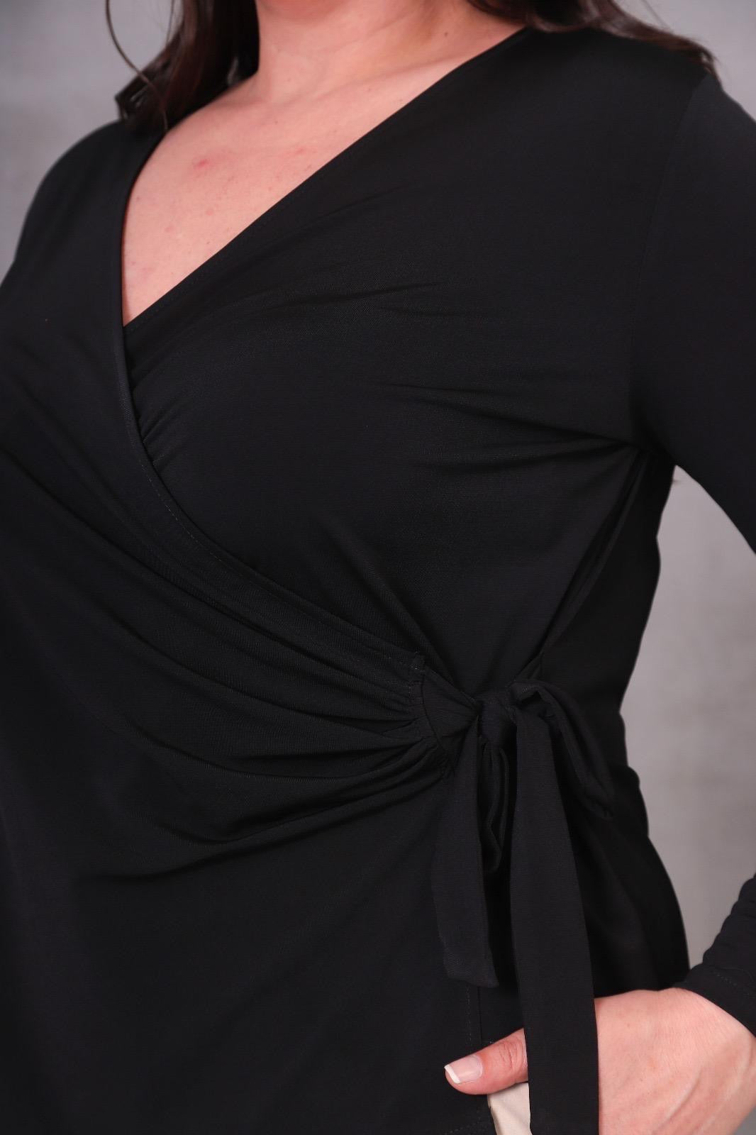 BÜYÜK BEDEN KRUVAZE BLUZ