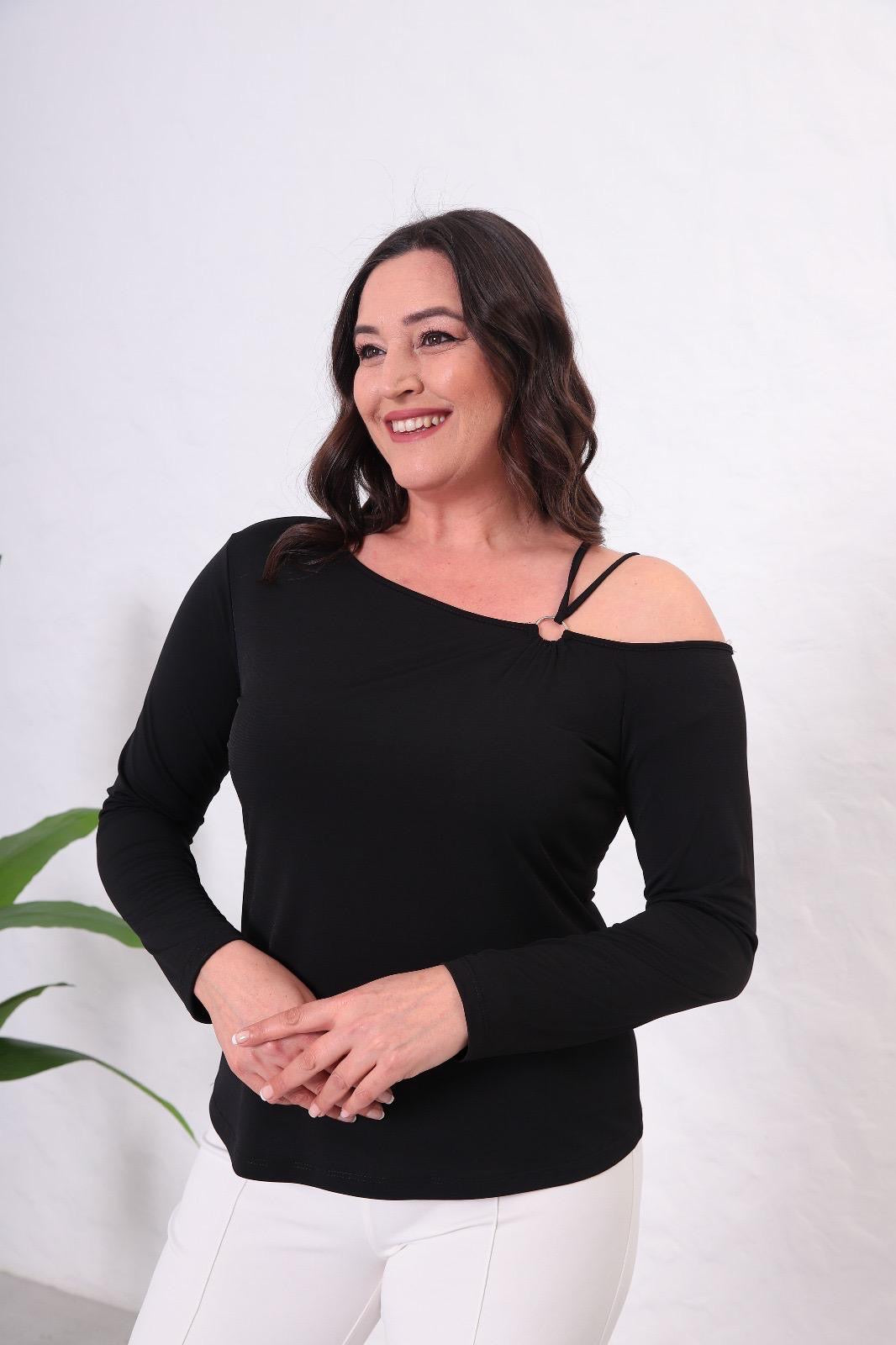 BÜYÜK BEDEN KRUVAZE BLUZ