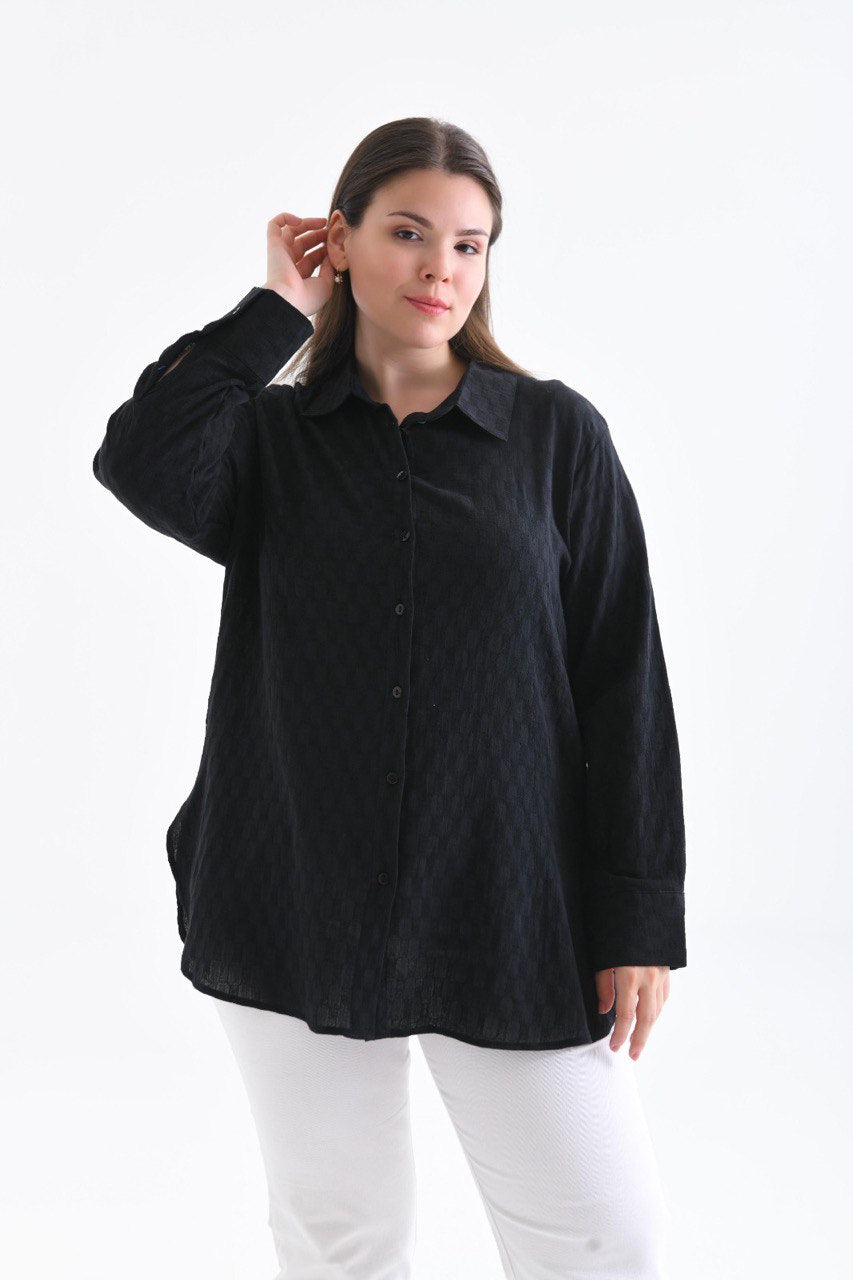 BÜYÜK BEDEN PAMUK GÖMLEK