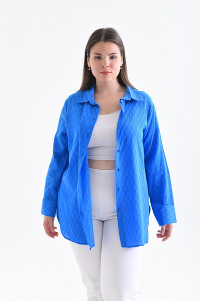 BÜYÜK BEDEN PAMUK GÖMLEK