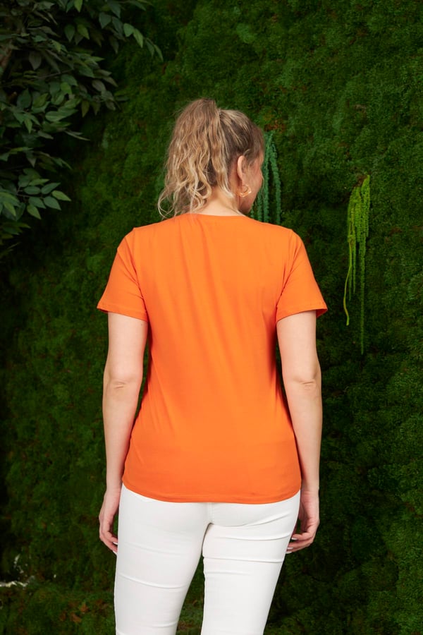 BÜYÜK BEDEN BİSİKLET YAKA TİŞÖRT