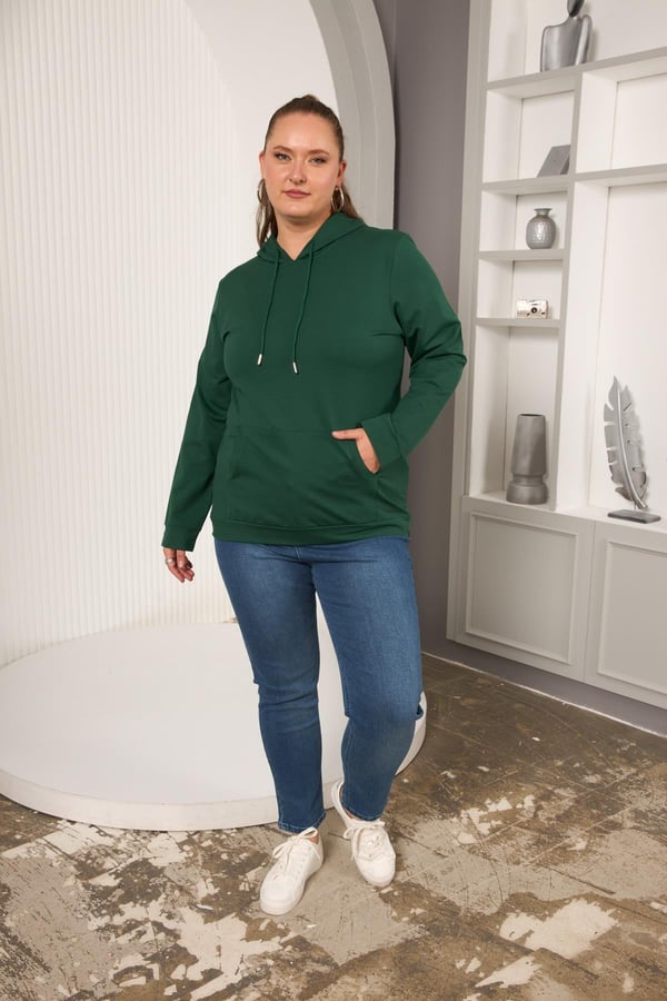 BÜYÜK BEDEN SWEATSHİRT