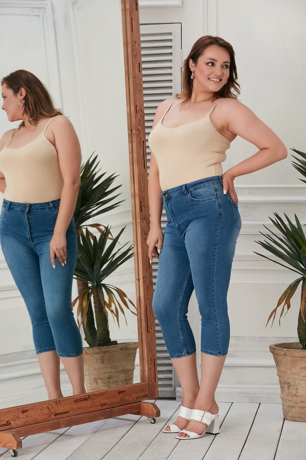 BÜYÜK BEDEN KOT KAPRİ